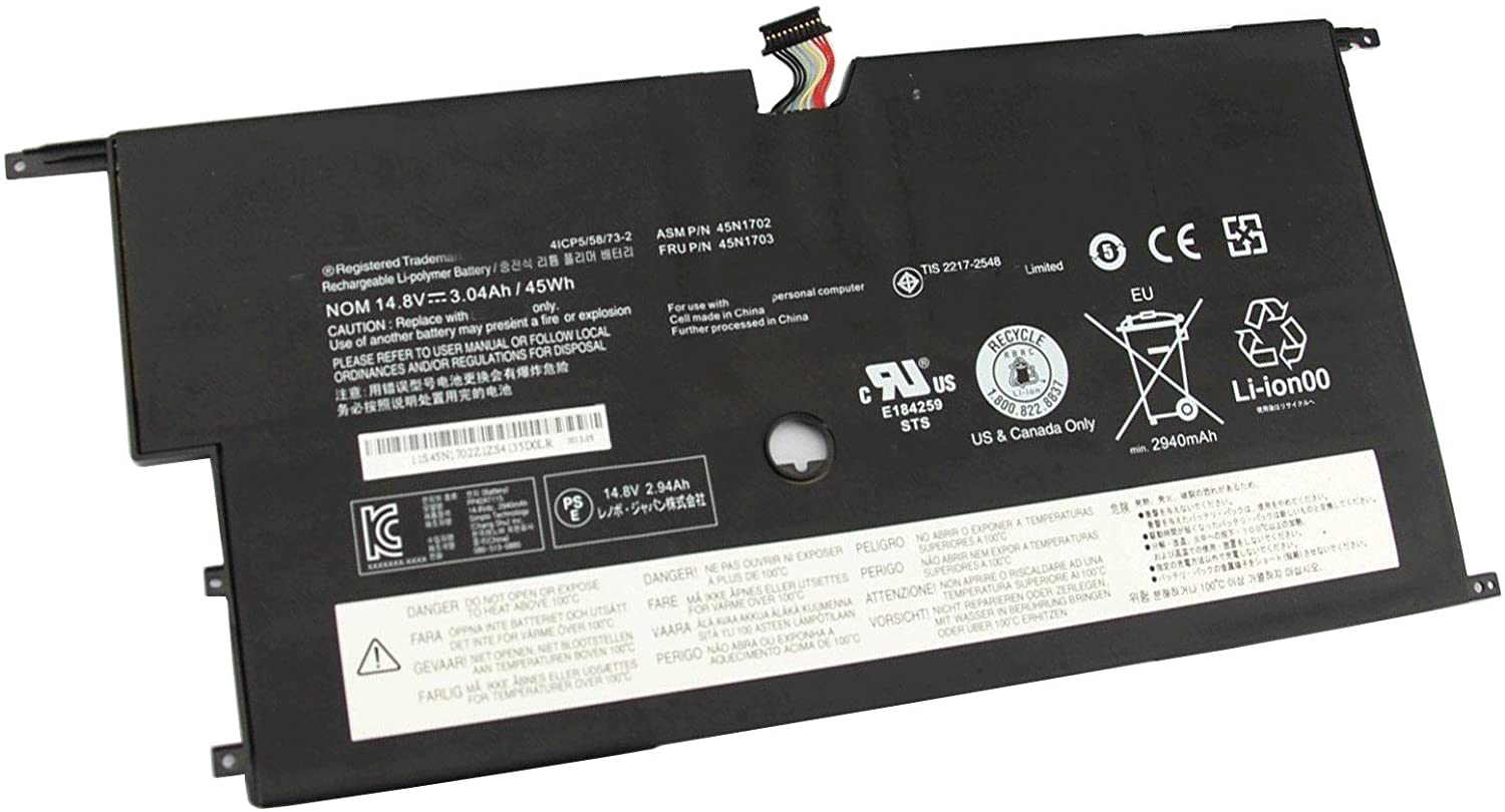 Battery for Lenovo S1 Yoga 12.5 Inch (45N1705,45N1706,45N1707)
