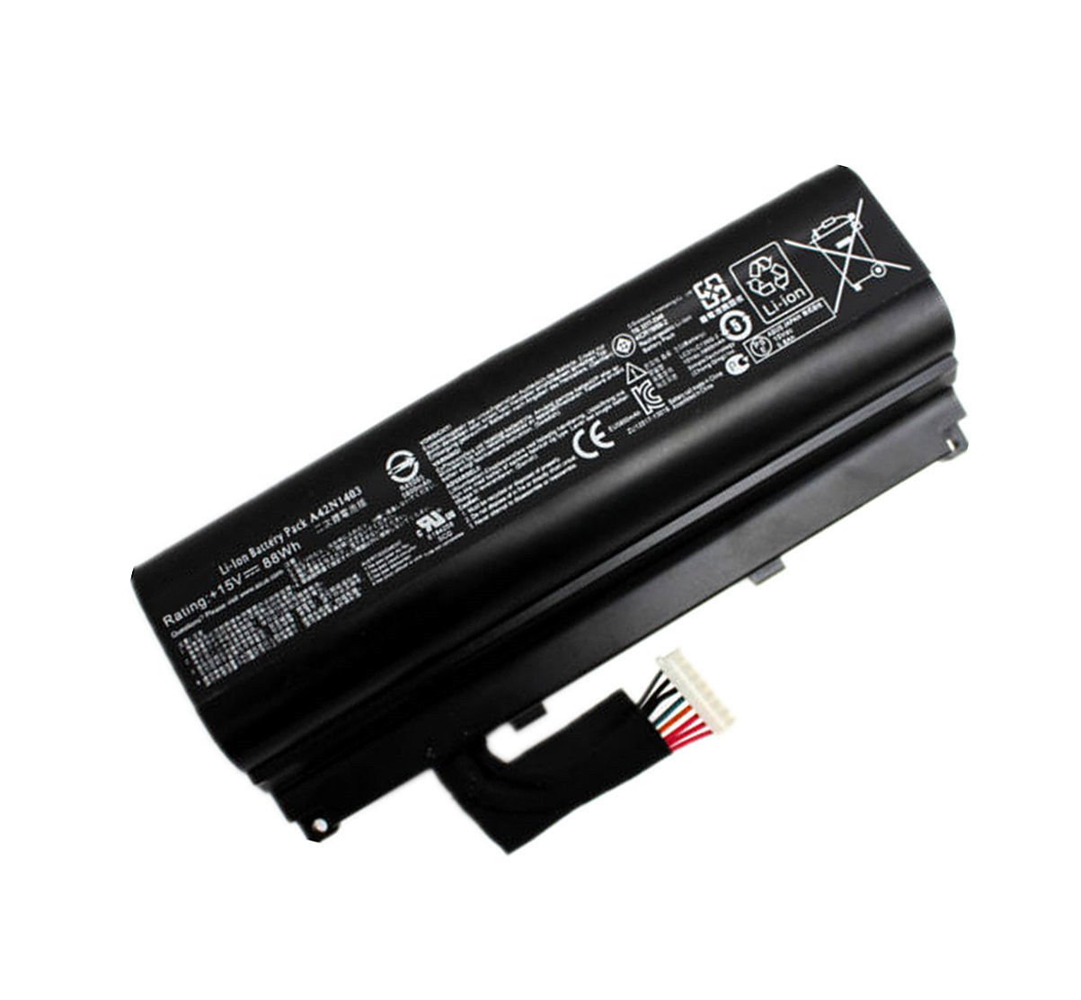 Battery for ASUS G751J, G751, A42LM93, GFX71JY, ROG G751 (A42N1403)