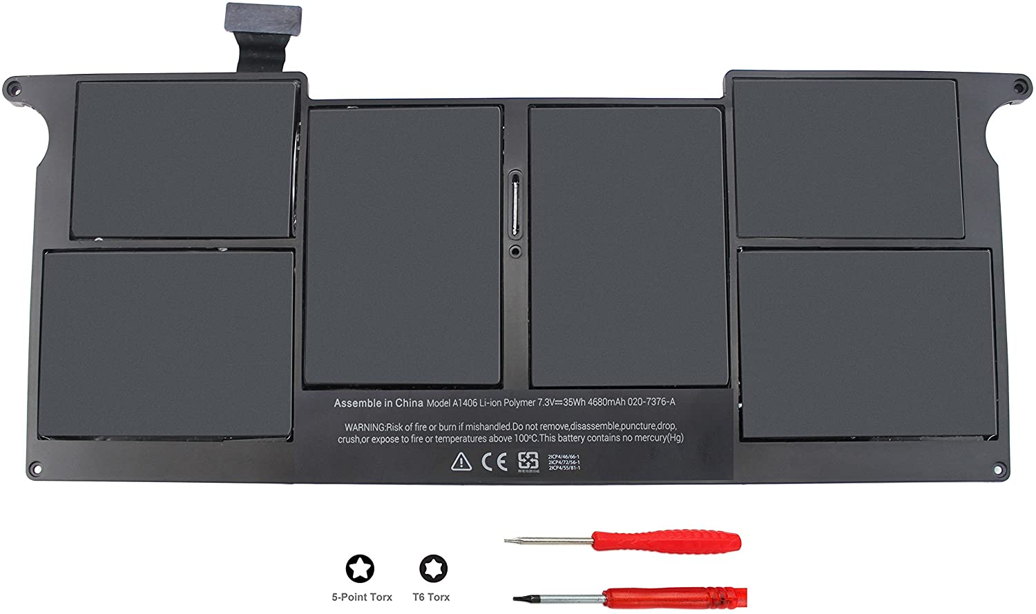 Battery for Apple MacBook Air 11″ A1465 Battery (Mid 2013 – Early 2014)
