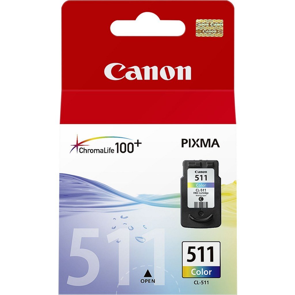 Canon CL-511 Original Tri-Colour Ink Cartridge