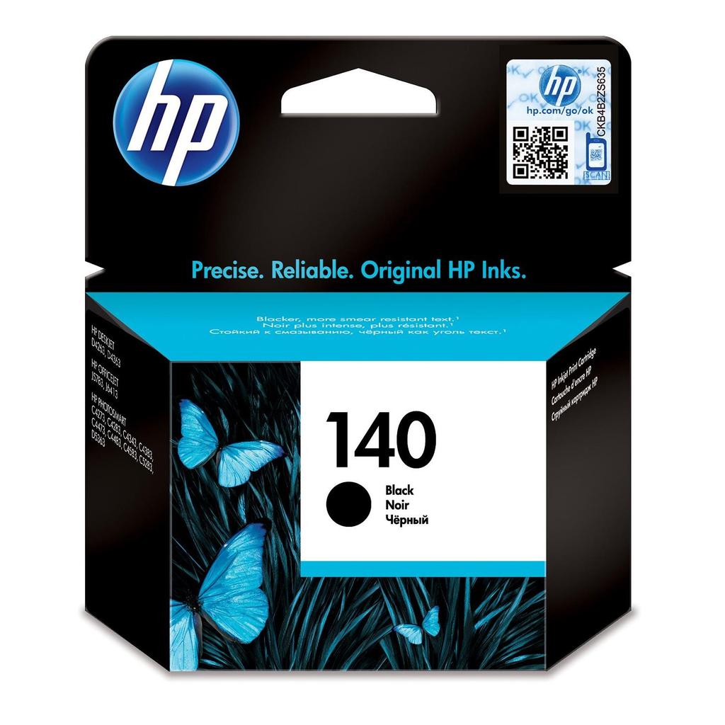 HP 140 Original Black Ink Cartridge