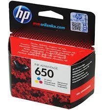 HP 650 Original Tri-color – Ink Cartridge