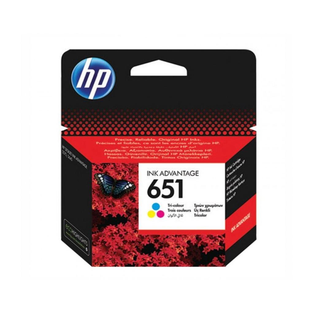 HP 651 Original Tri-color Ink Cartridge