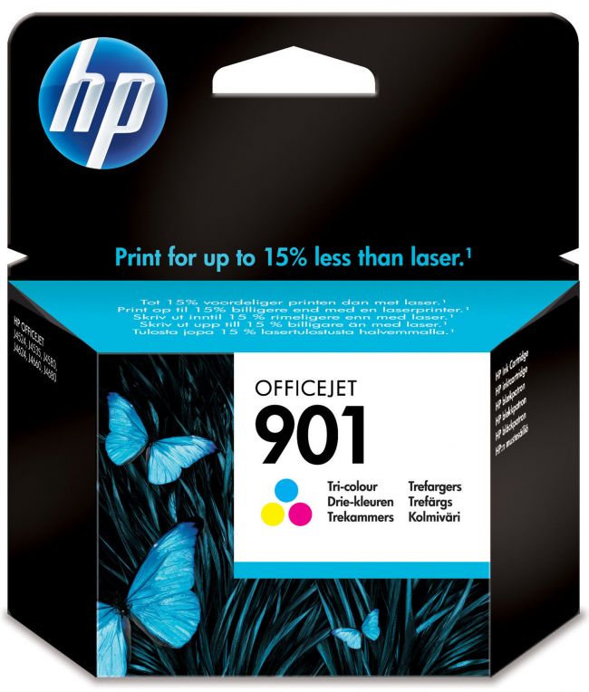 HP 901 Original Tri-Color Ink Cartridge