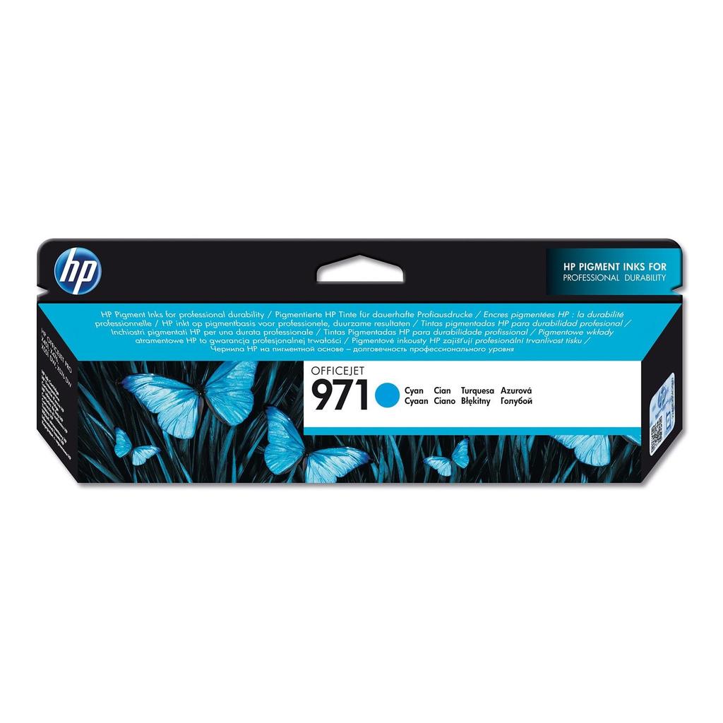 HP 971 Original Cyan Ink Cartridge