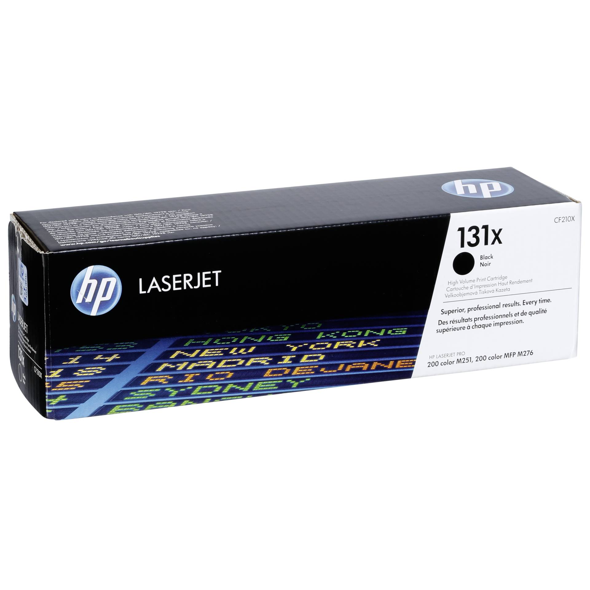 HP CF210X # 131X / 131 / 210X / CF210 Black Toner XL