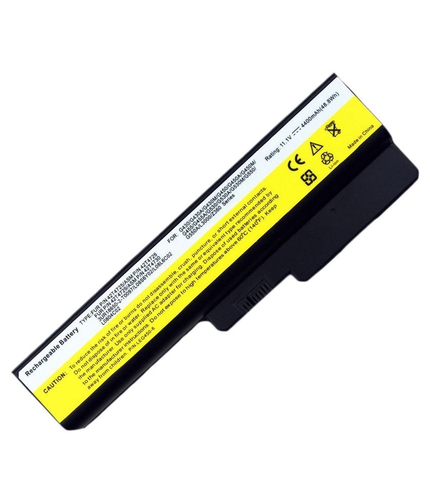 Battery for Lenovo IdeaPad B460,B550,G430,G455,G550,G555,N500 (L08S6Y02,42T4729,42T4730)