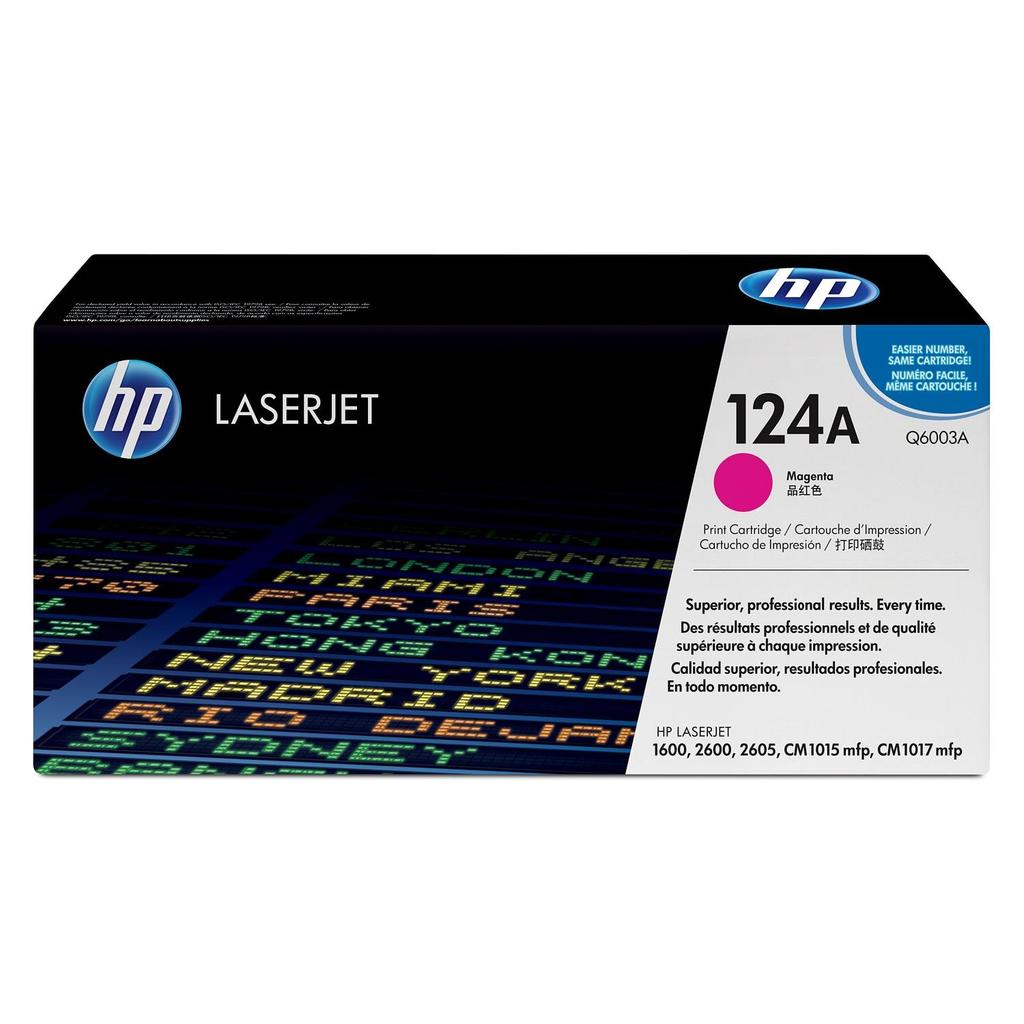 HP 124A Original Magenta Toner Cartridge