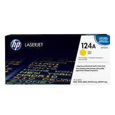 HP 124A Original Yellow Toner Cartridge