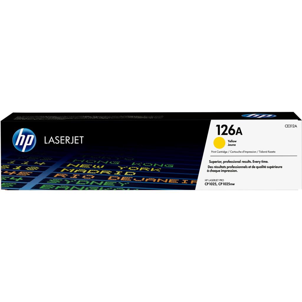 HP 126A Original Yellow Toner Cartridge