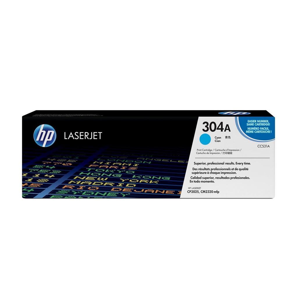 HP 304A Original Cyan Toner Cartridge