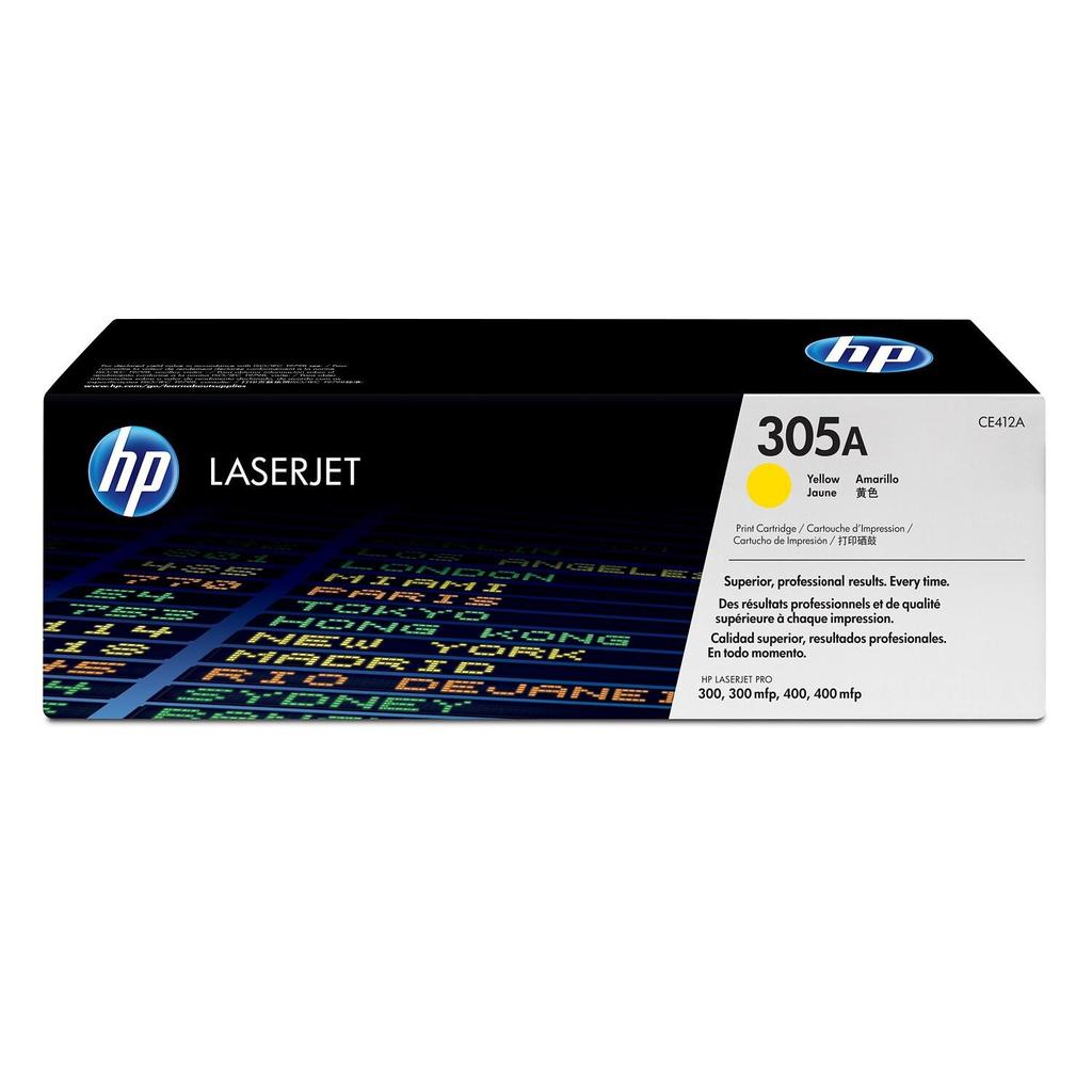 HP 305A Original Yellow Toner Cartridge