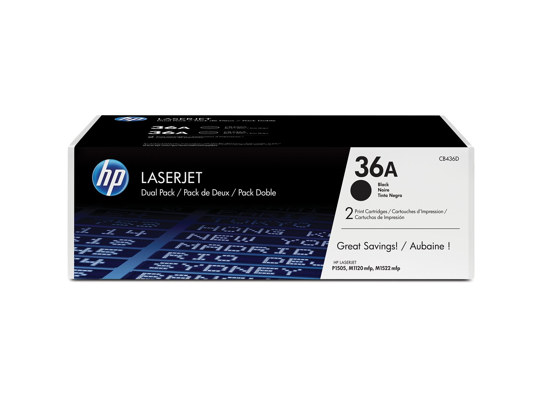 HP 36A Original Black Toner Cartridge