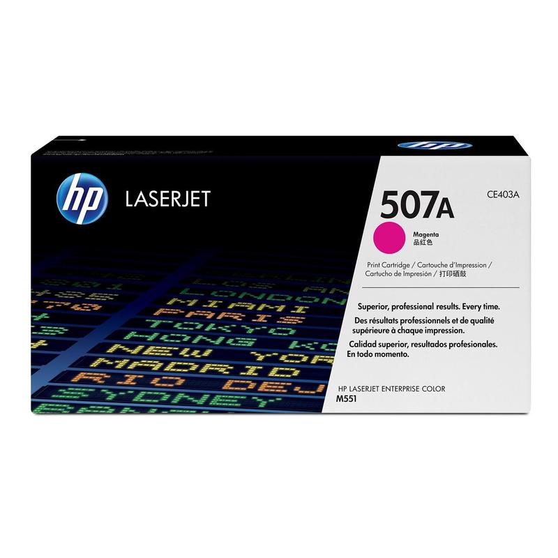 HP 507A Original Magenta Toner Cartridge