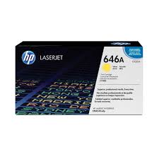 HP 646A Original Yellow Toner Cartridge