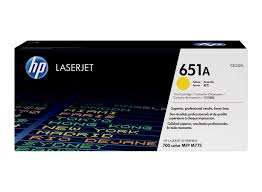 HP 651A Original Yellow Toner Cartridge