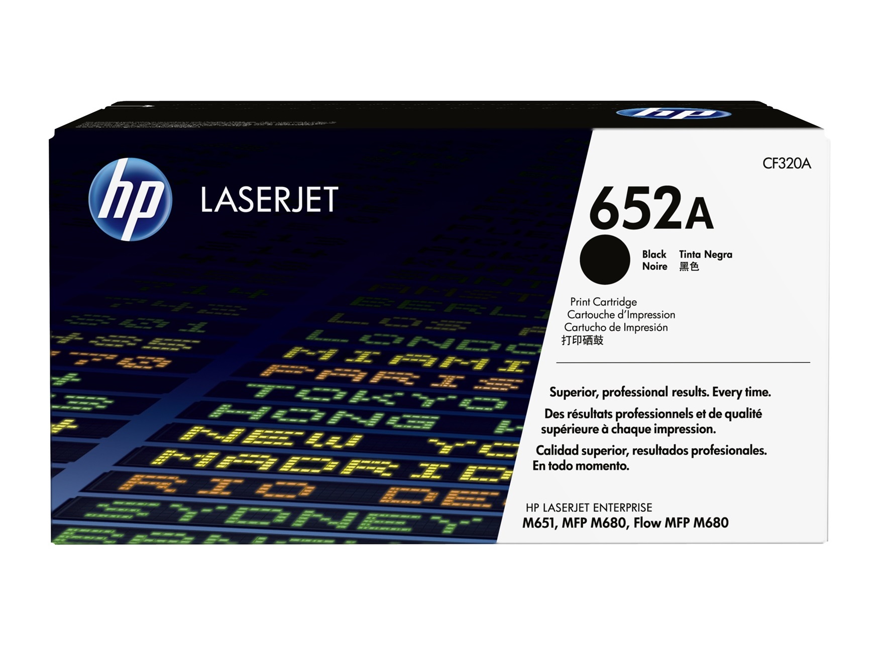 HP 652A Original Black Toner Cartridge