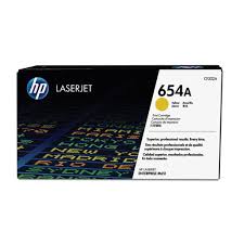 HP 654A Original Yellow Toner Cartridge