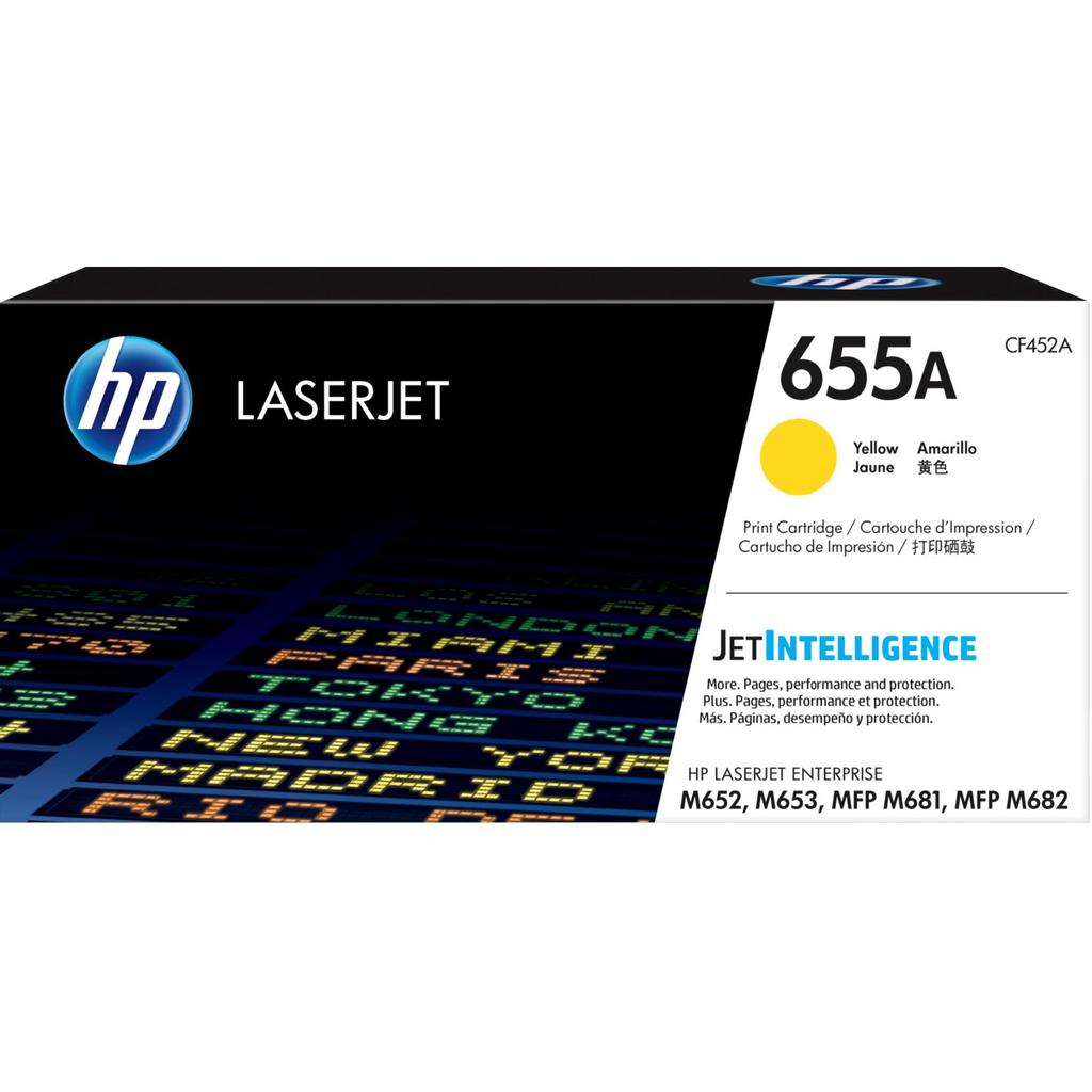 HP 655A Original Yellow Toner cartridge