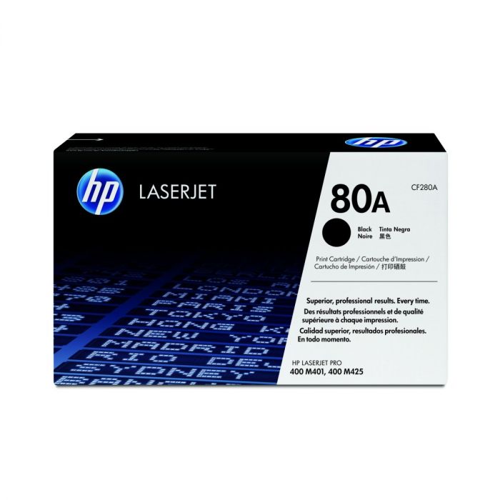 HP 80A Original Black Toner Cartridge