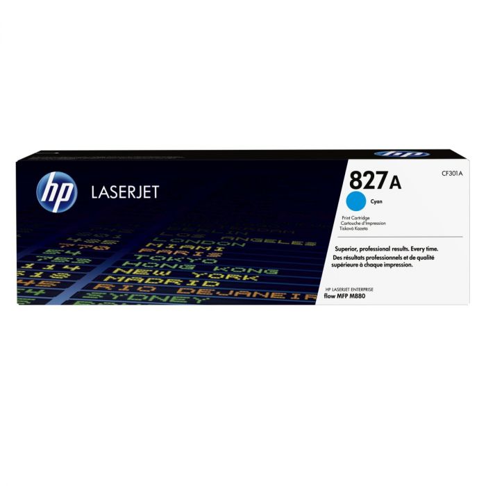 HP 827A Original Cyan Toner Cartridge