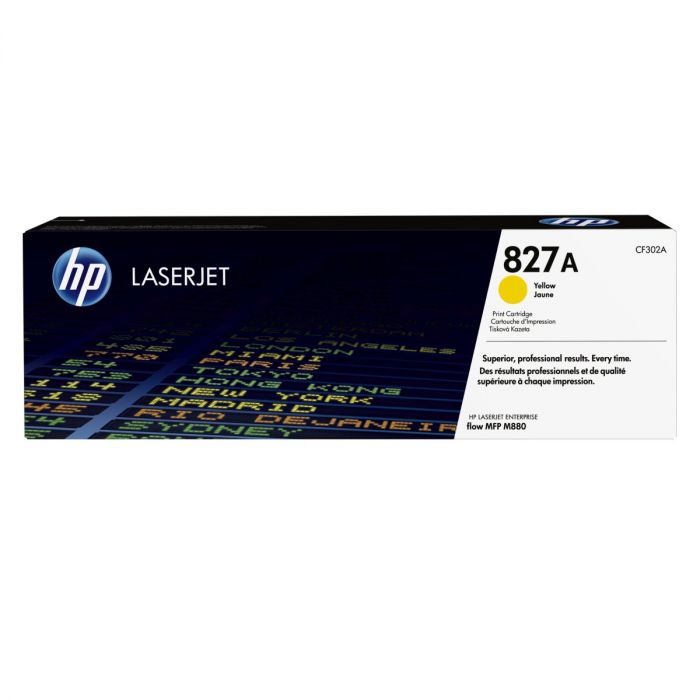 HP 827A Original Yellow Toner Cartridge