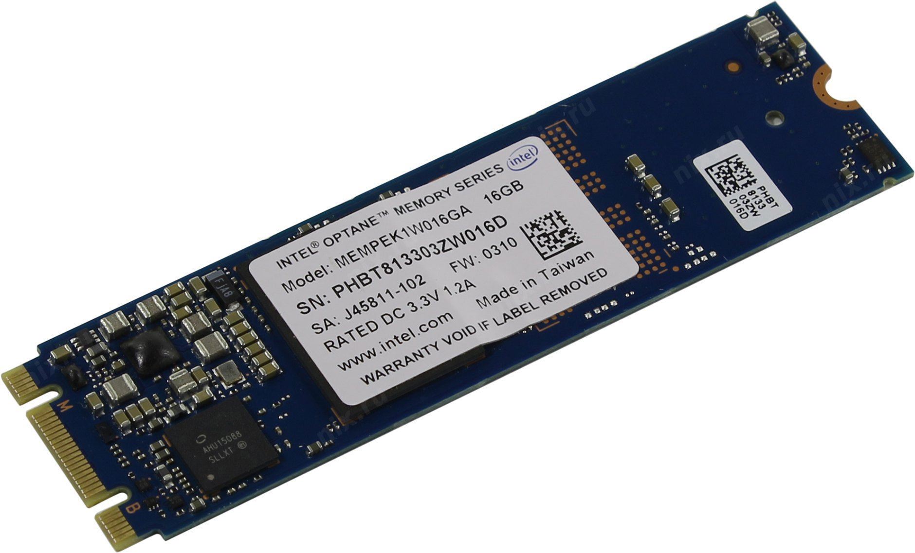 Intel® Optane™ Memory M10 Series (16GB, M.2 80mm PCIe 3.1 x4, 3D XPoint™)