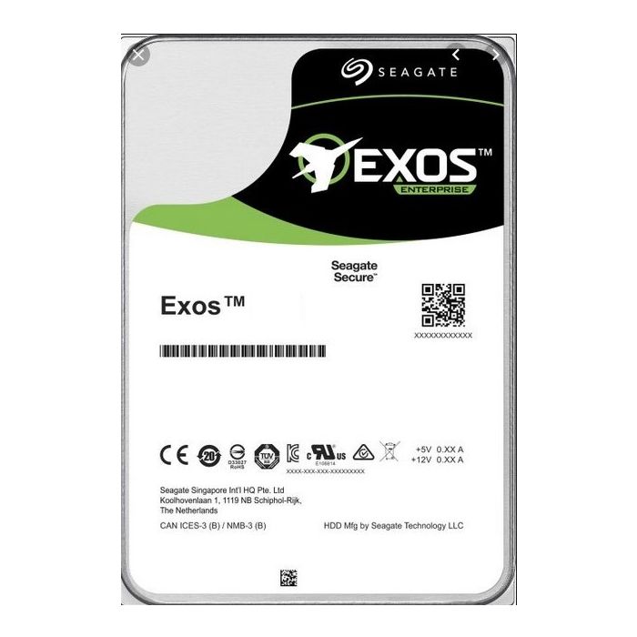 Seagate Exos 7E8 ST6000NM029A 6TB 512e/4Kn Fast Format SAS 3.5″ Drive