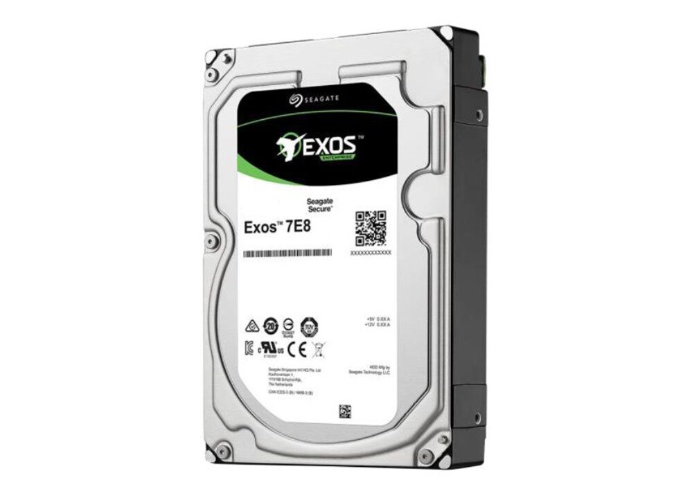 Seagate Exos 7E8 ST8000NM006A 8TB 512e/4Kn Fast Format SAS SED 3.5″ Drive