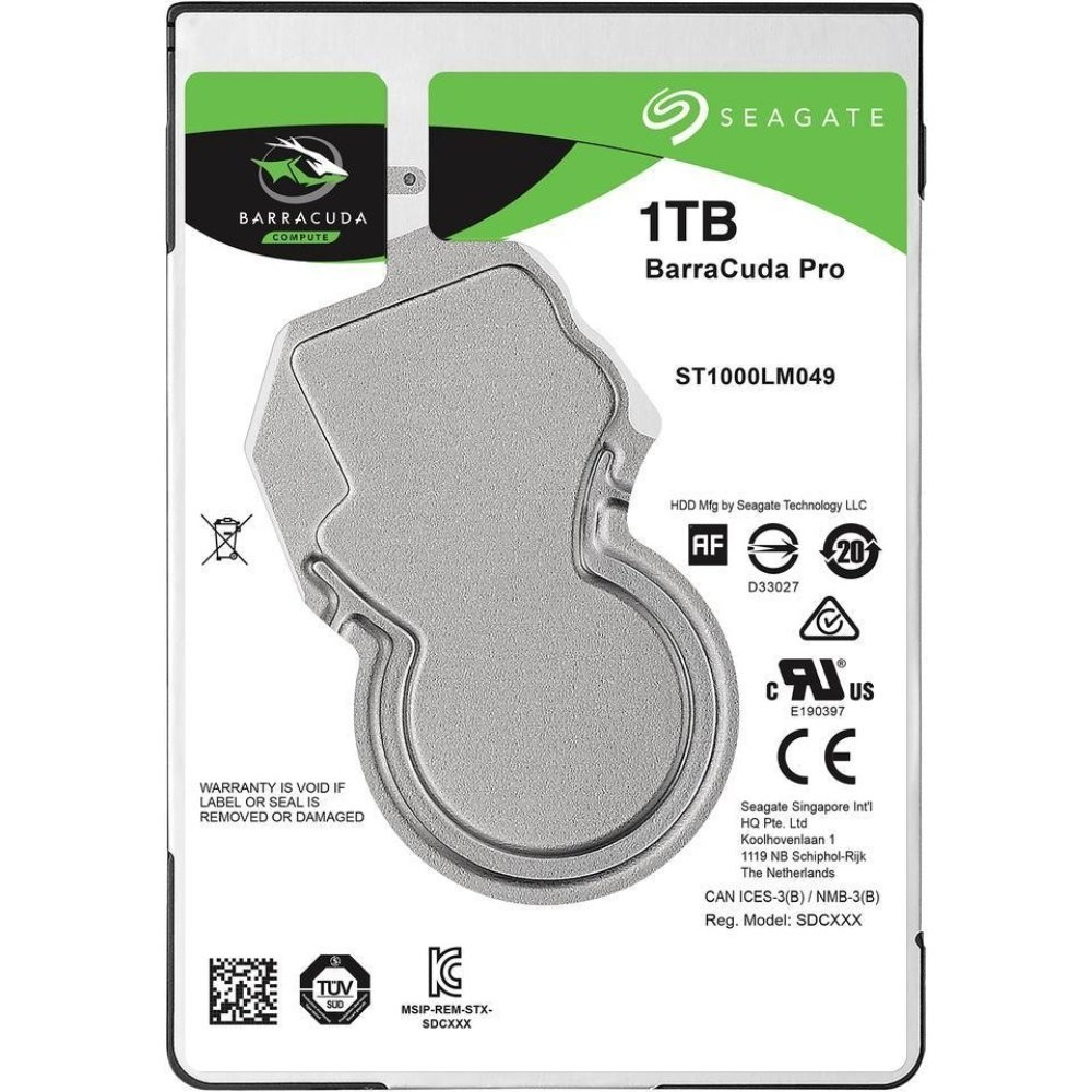 Seagate Barracuda Pro ST1000LM049 1TB 2.5″ Notebook Drive