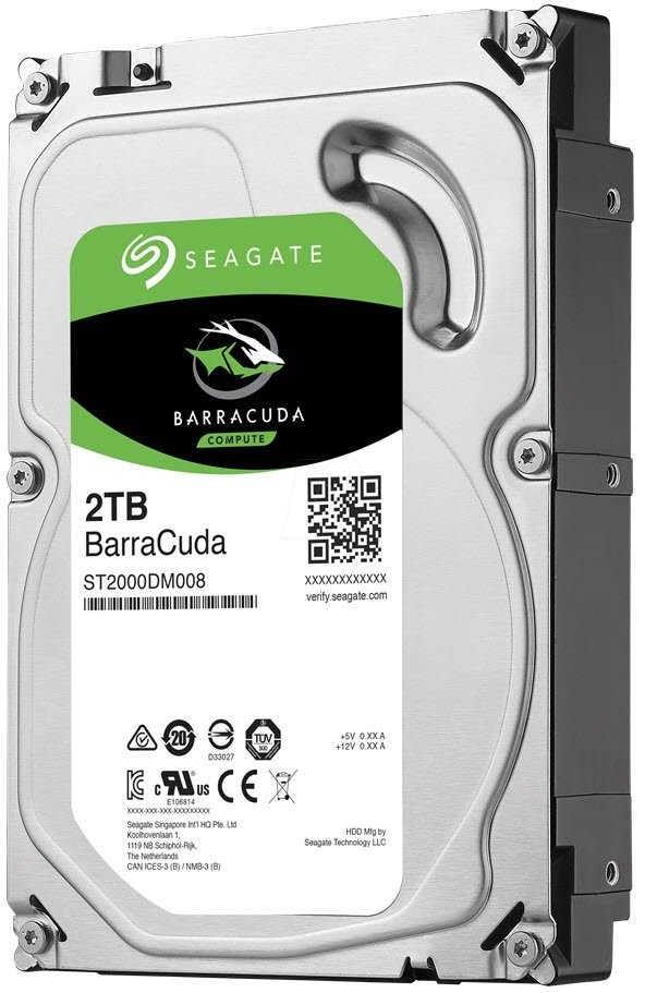 Seagate Barracuda ST2000DM008 2TB 3.5″ HDD Desktop Internal drives