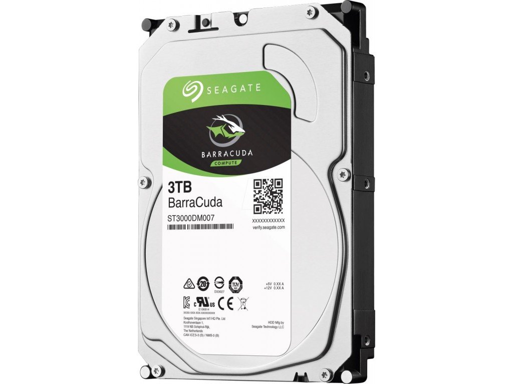 Seagate Barracuda ST3000DM007 3TB 3.5″ HDD Desktop Internal drives