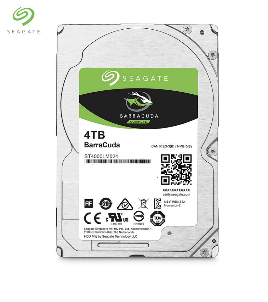 Seagate Barracuda ST4000LM024 4TB 2.5″ Notebook Drive