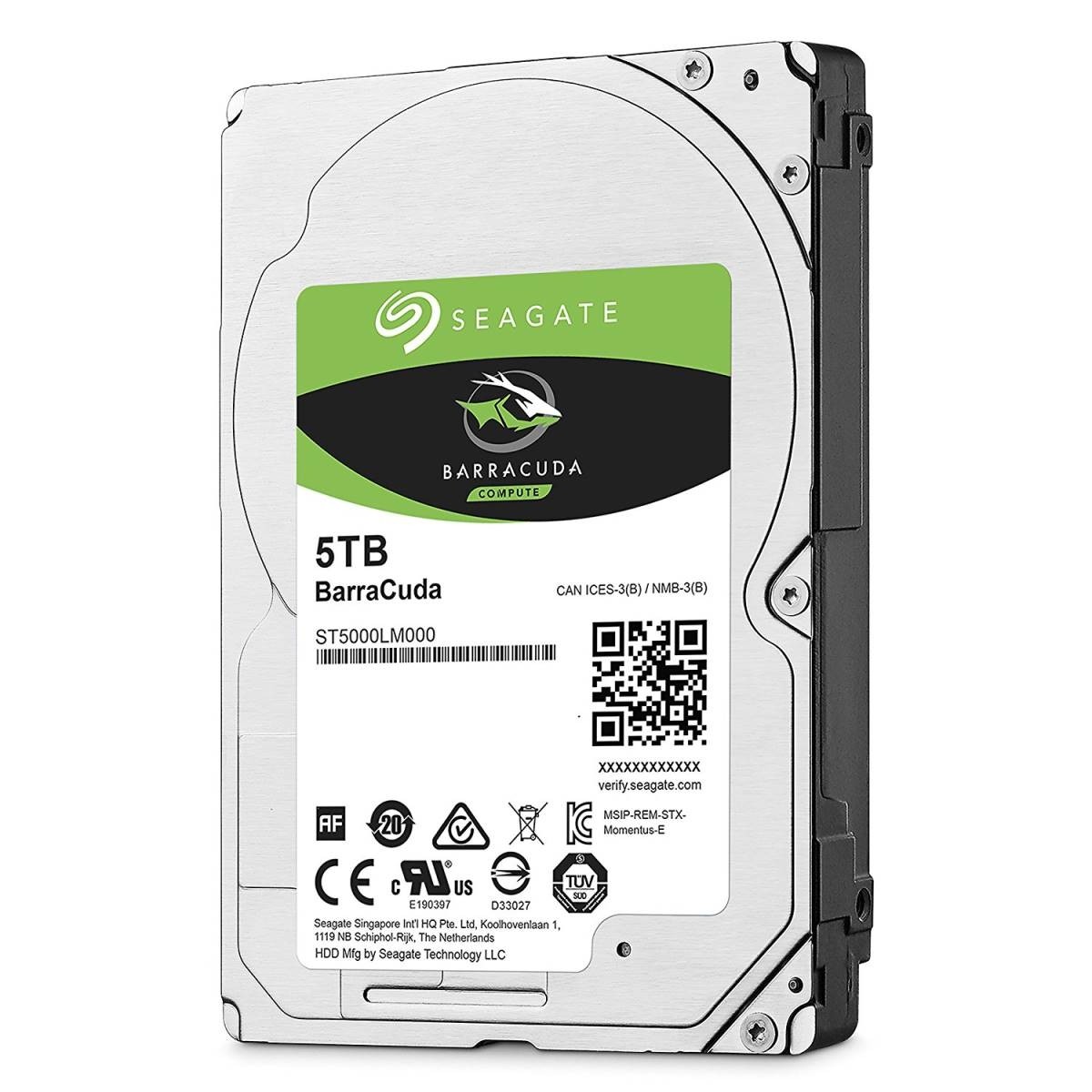 Seagate Barracuda ST5000LM000 5TB 2.5″ Notebook Drive