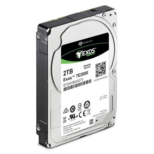 Seagate Exos 7E2000 ST2000NX0273 2TB 512e SAS 2.5″ Drive