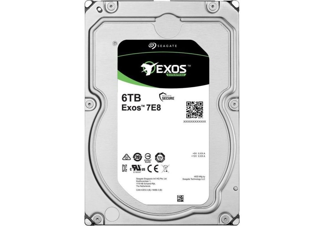 Seagate Exos 7E8 ST6000NM002A 6TB 512n SATA 3.5″ Drive