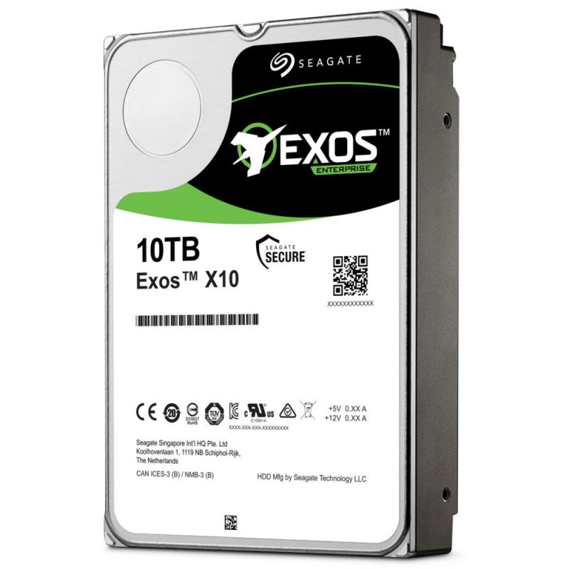 Seagate Exos X10 ST10000NM0096 10TB SAS 512e HDD 3.5″