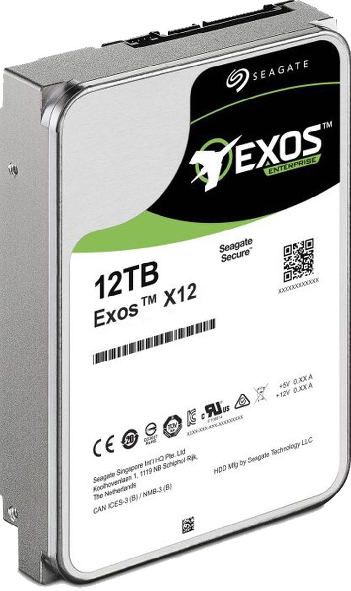 Seagate Exos X12 ST12000NM0037 12TB HDD; 3.5″;