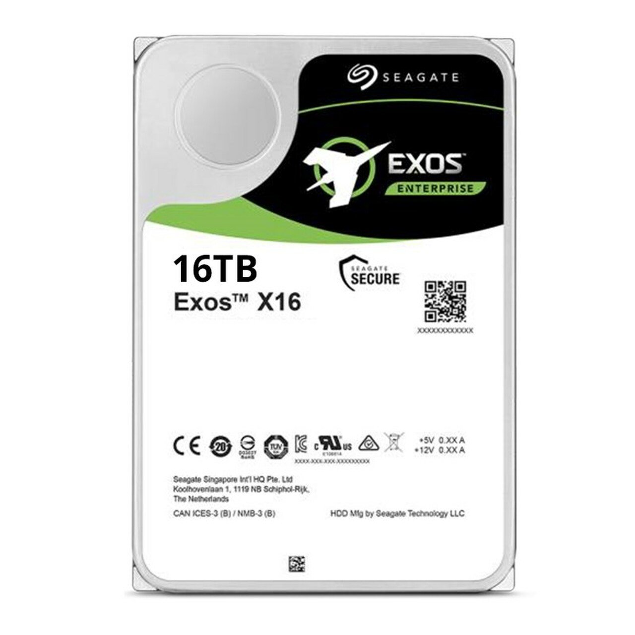 Seagate Exos X16 ST16000NM004G 16TB HDD; 3.5″
