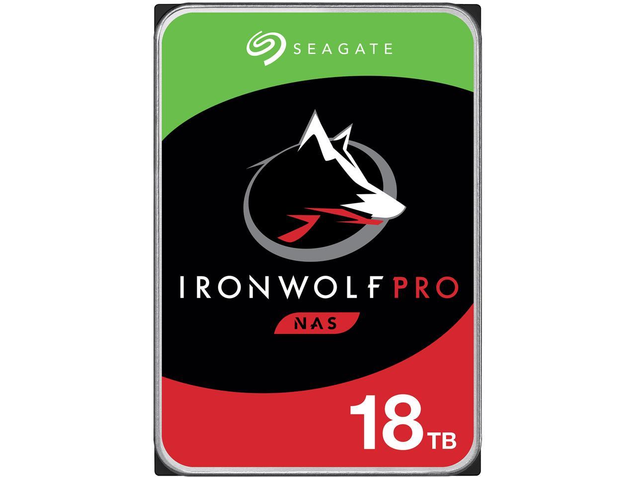 Seagate Ironwolf Pro ST18000NE0008 18TB 3.5″ HDD NAS Drives
