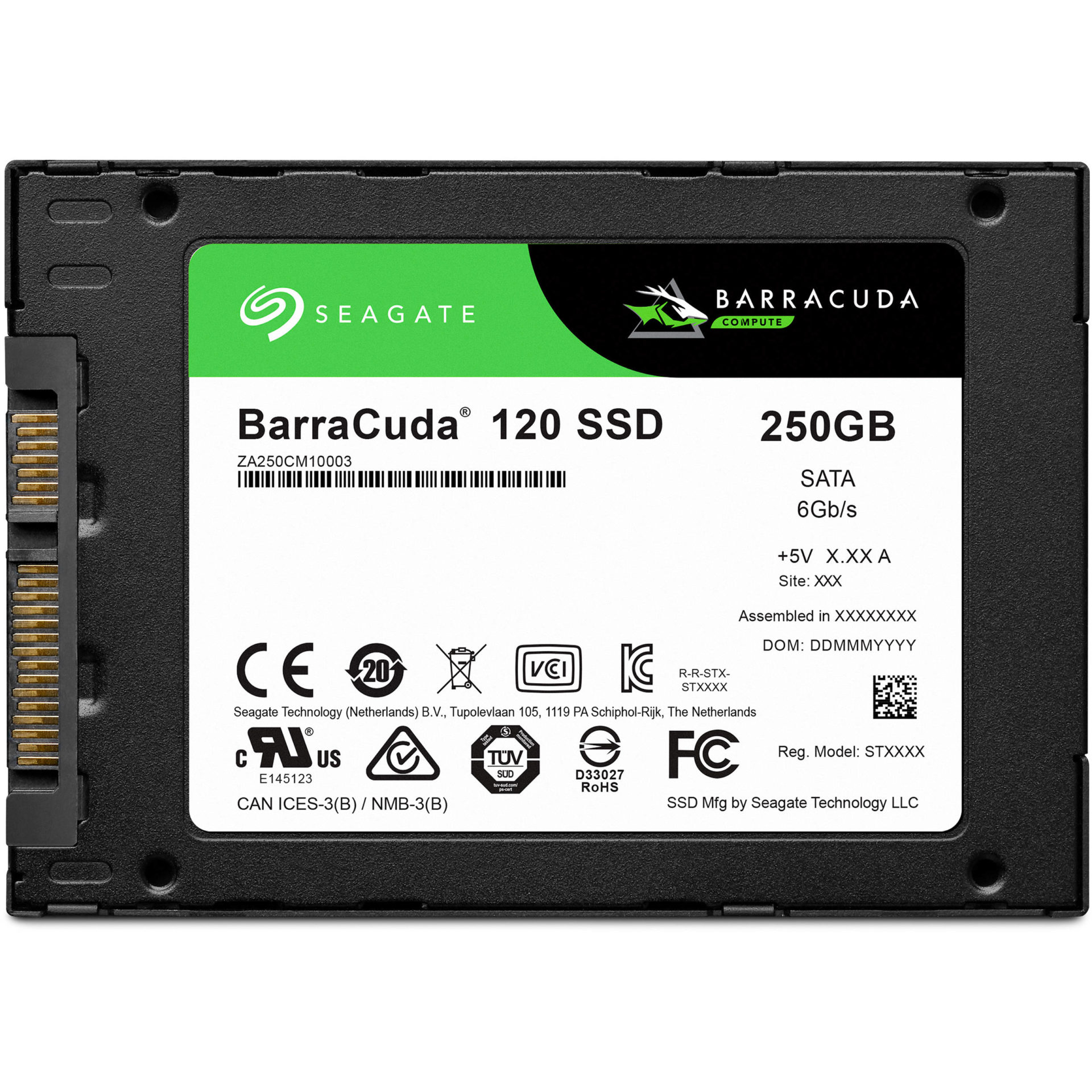 Seagate ZA250CM10003 250GB Barracuda 120 SSD
