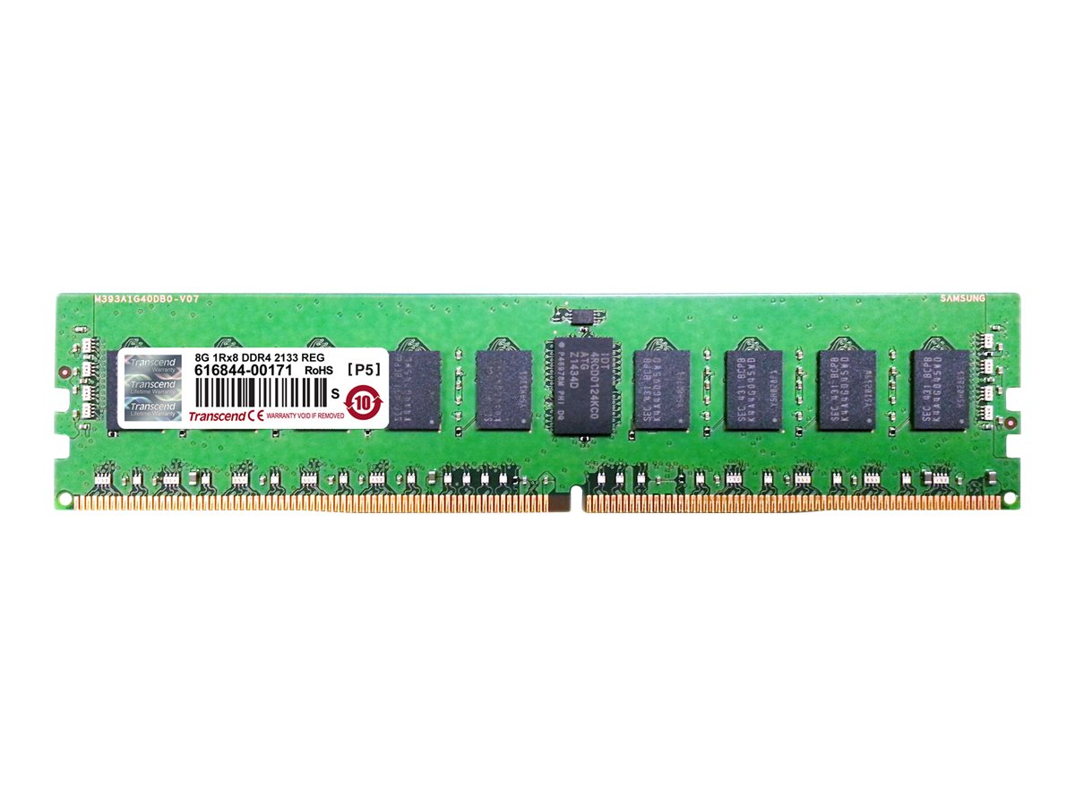 Transcend 8GB Registered ECC DDR4-2133 288-Pin REG-DIMM