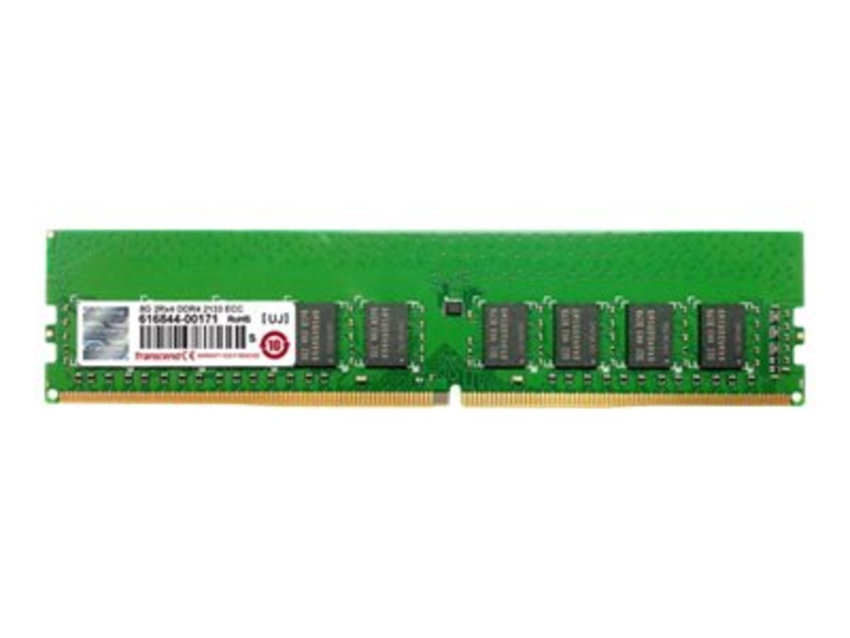 Transcend 8GB Unregistered ECC DDR4-2133 288-Pin