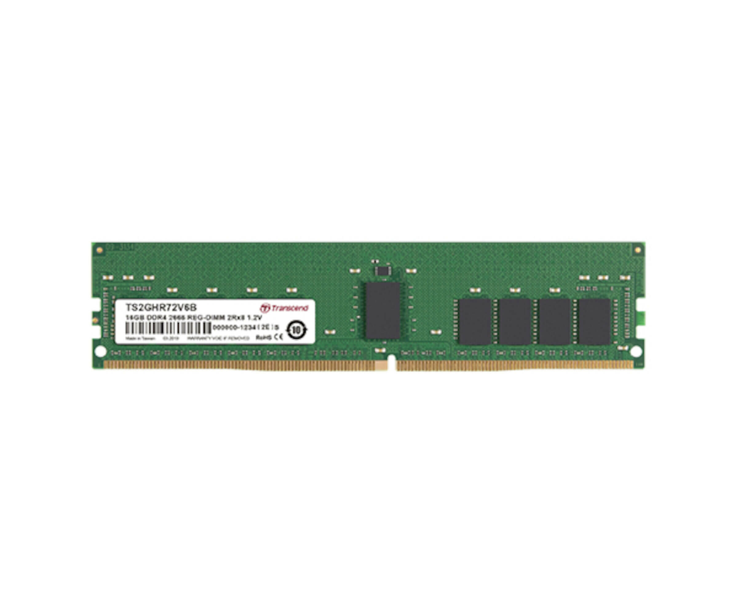 Transcend 16GB Registered ECC DDR4-2666 288-Pin DIMM