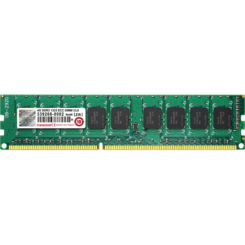Transcend 4GB Registered ECC DDR3-1333 240-Pin REG-DIMM