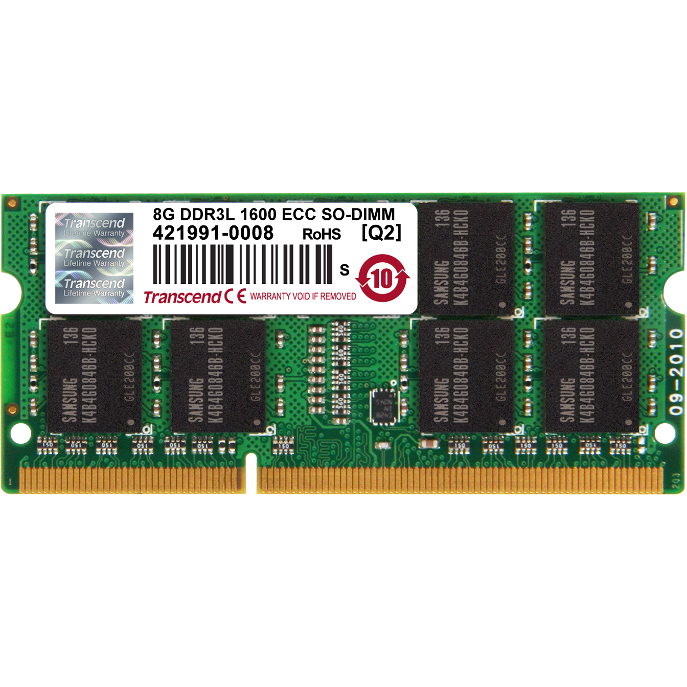 Transcend 8GB DDR3L-1600 240-Pin Desktop DIMM