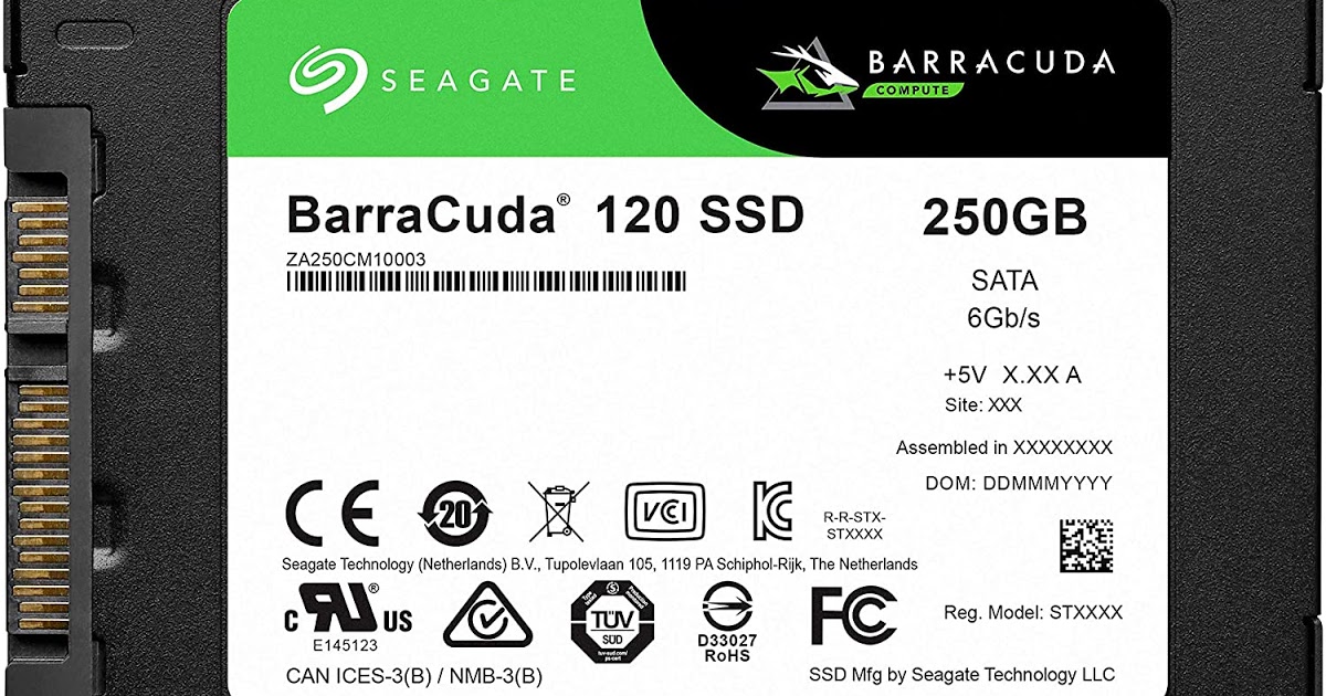 Seagate ZA250CM1A003 250GB Barracuda 120 SSD