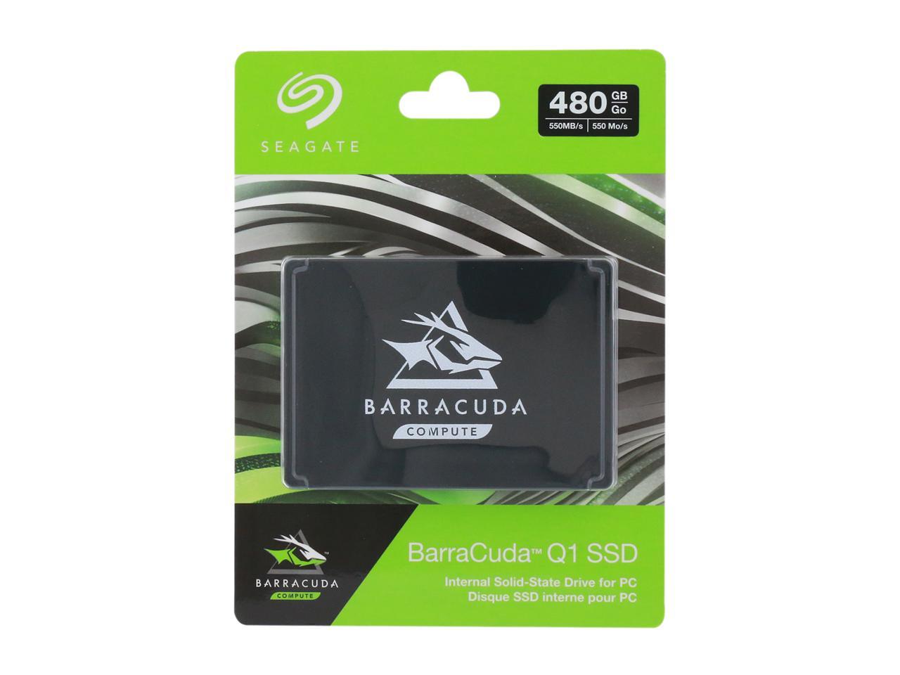 Seagate ZA480CV1A001 Barracuda Q1 SSD 480GB; SATA 2.5″