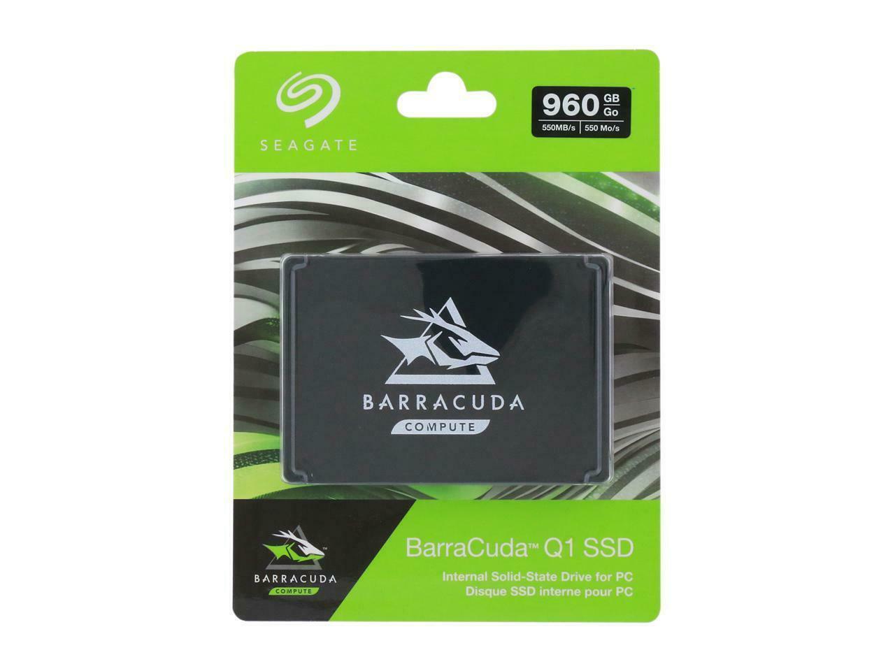 Seagate ZA960CV1A001 Barracuda Q1 SSD 960GB; SATA 2.5″