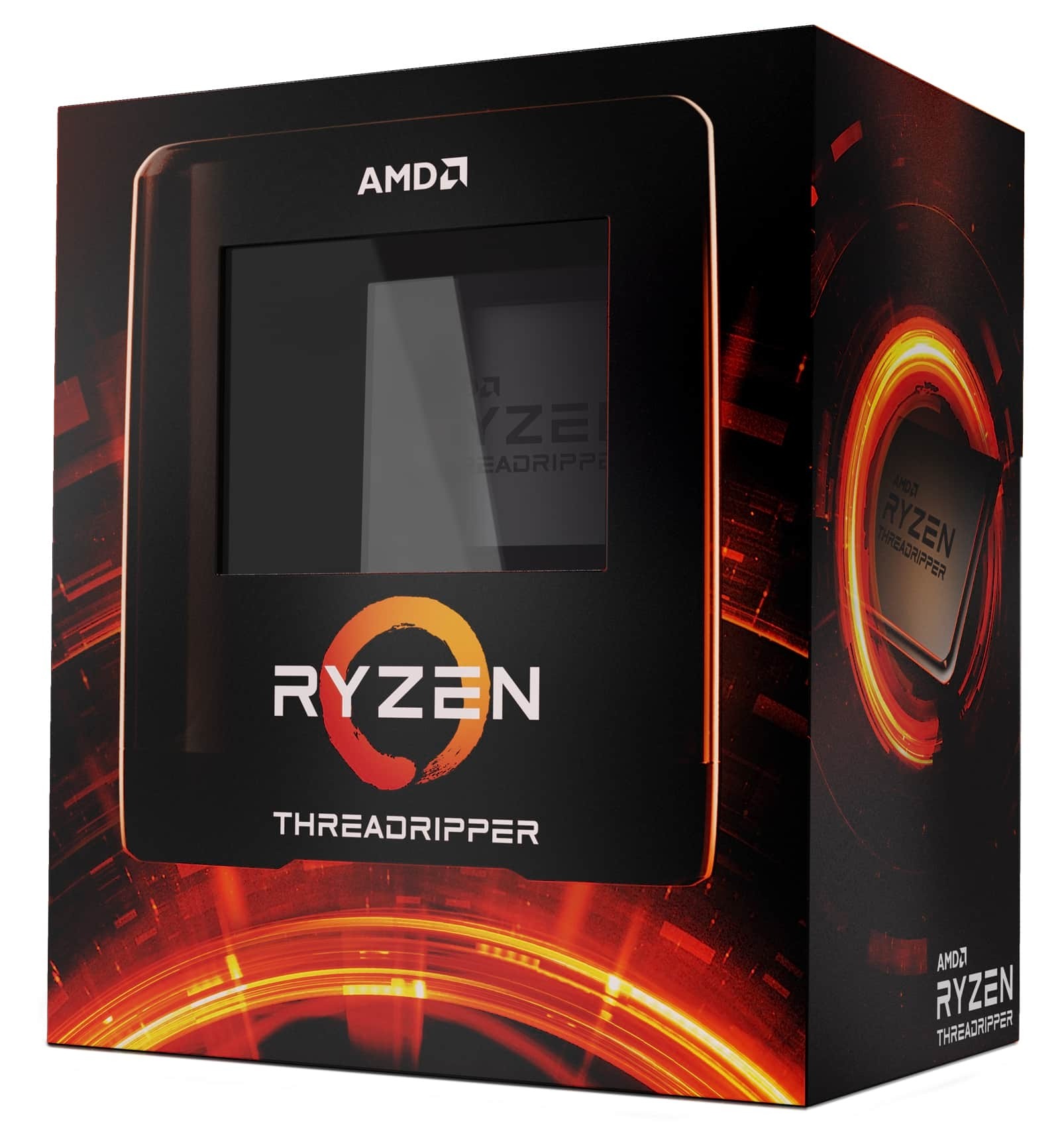 AMD ThreadRipper 3990x SKT TRX40, 64 Core/128 Thread, Base Clock 2.9Ghz, 7nm CPU